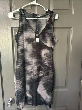 Fashion Nova Sleeveless hoodie Midi dress